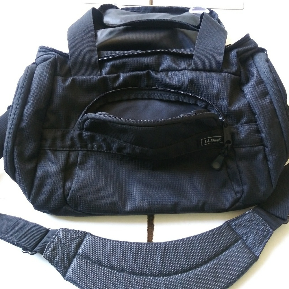 L.L.BEAN CAMERA BAG - BLACK - Picture 4 of 8